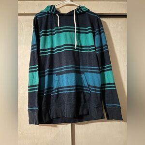 On the Byas long sleeve light sweater shirt size Large.